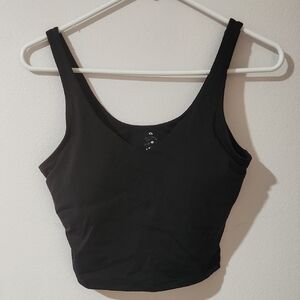 Women's Active Black Tank Top